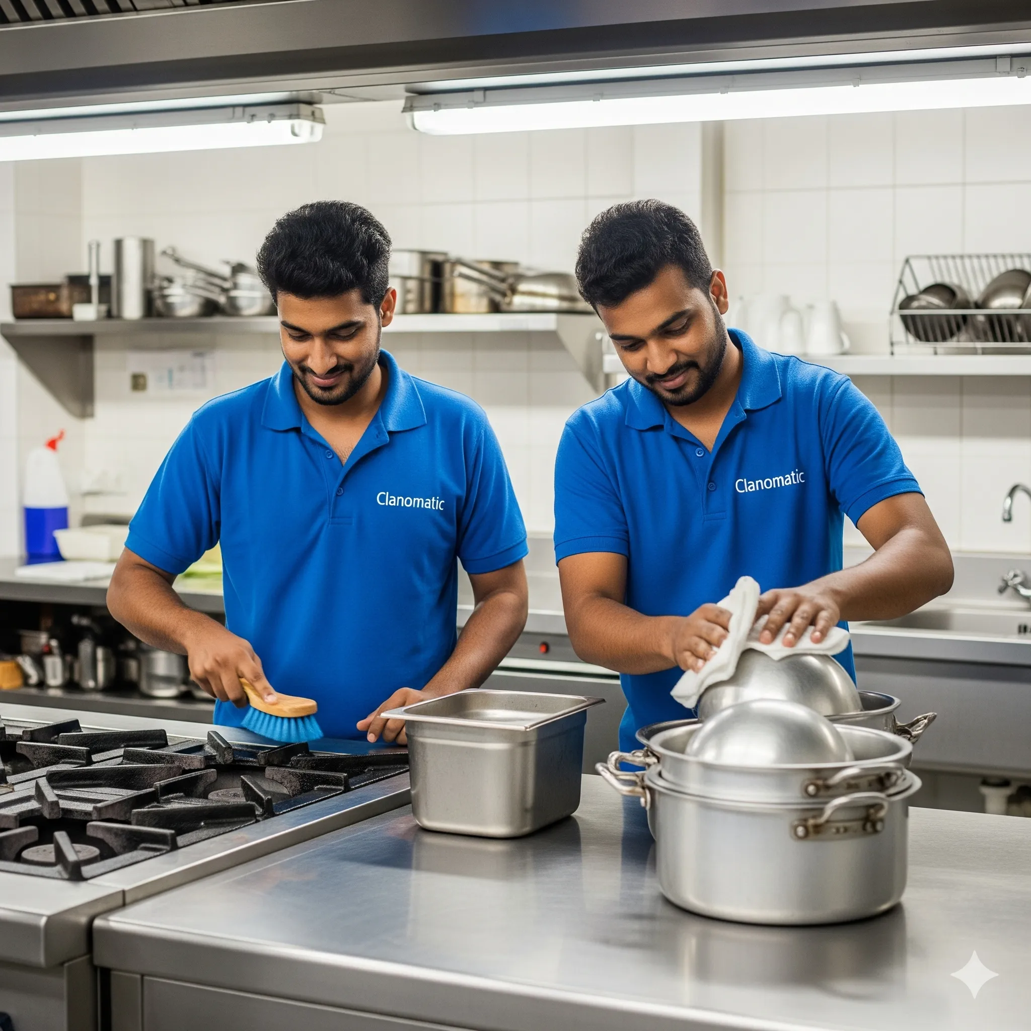 Residential Cleaning Services commercial kitchen deepcleaning