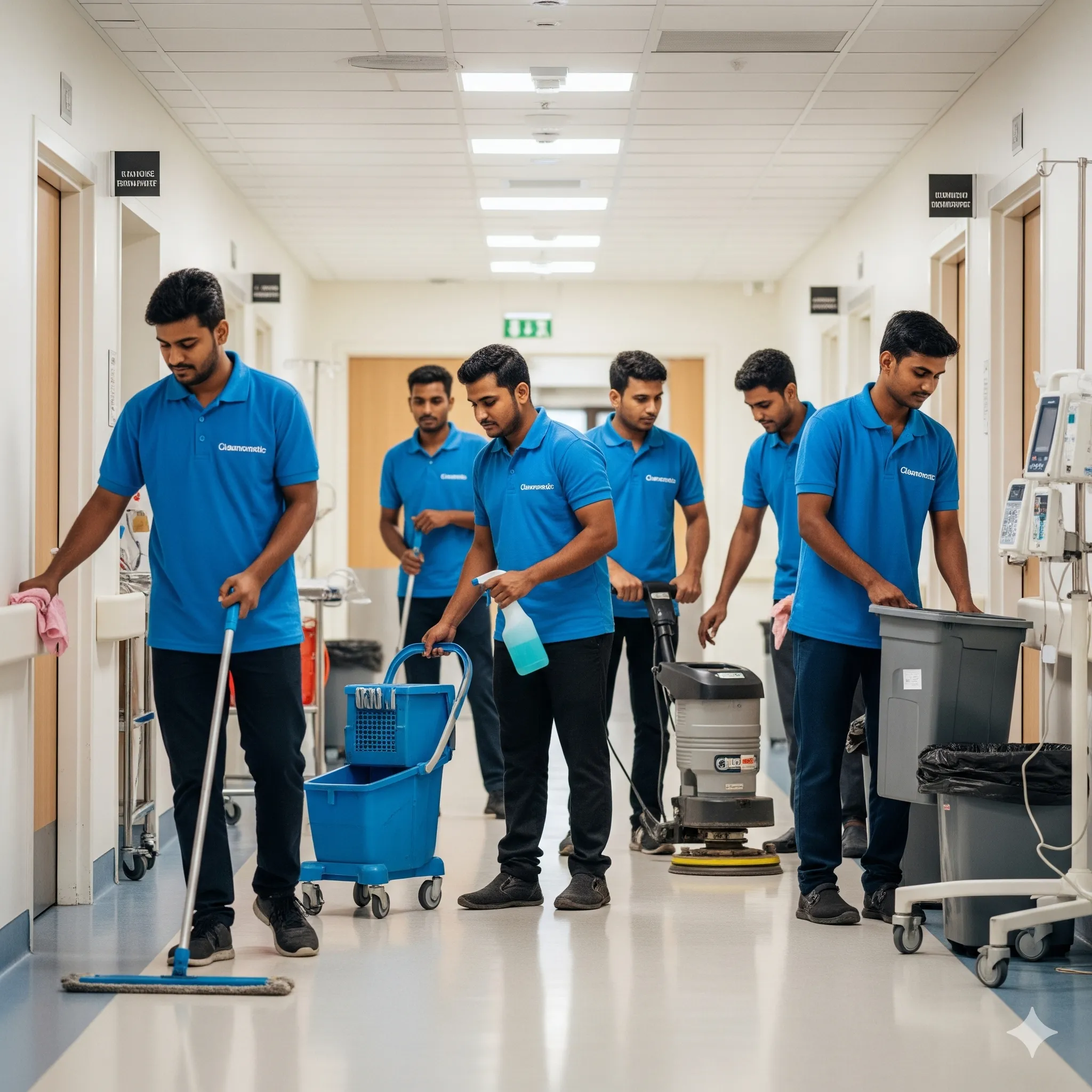 Commercial Cleaning Services hospital deep cleaing
