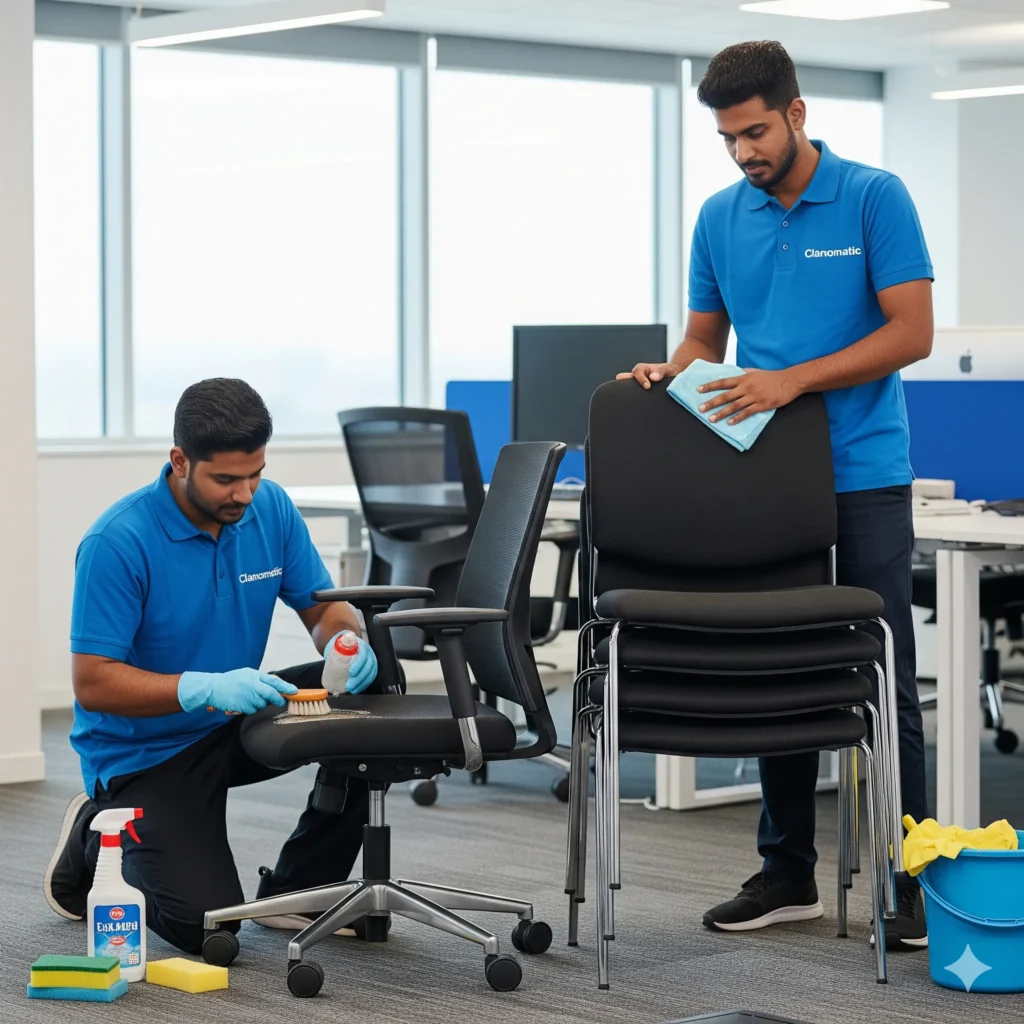 office chair deepcleaning