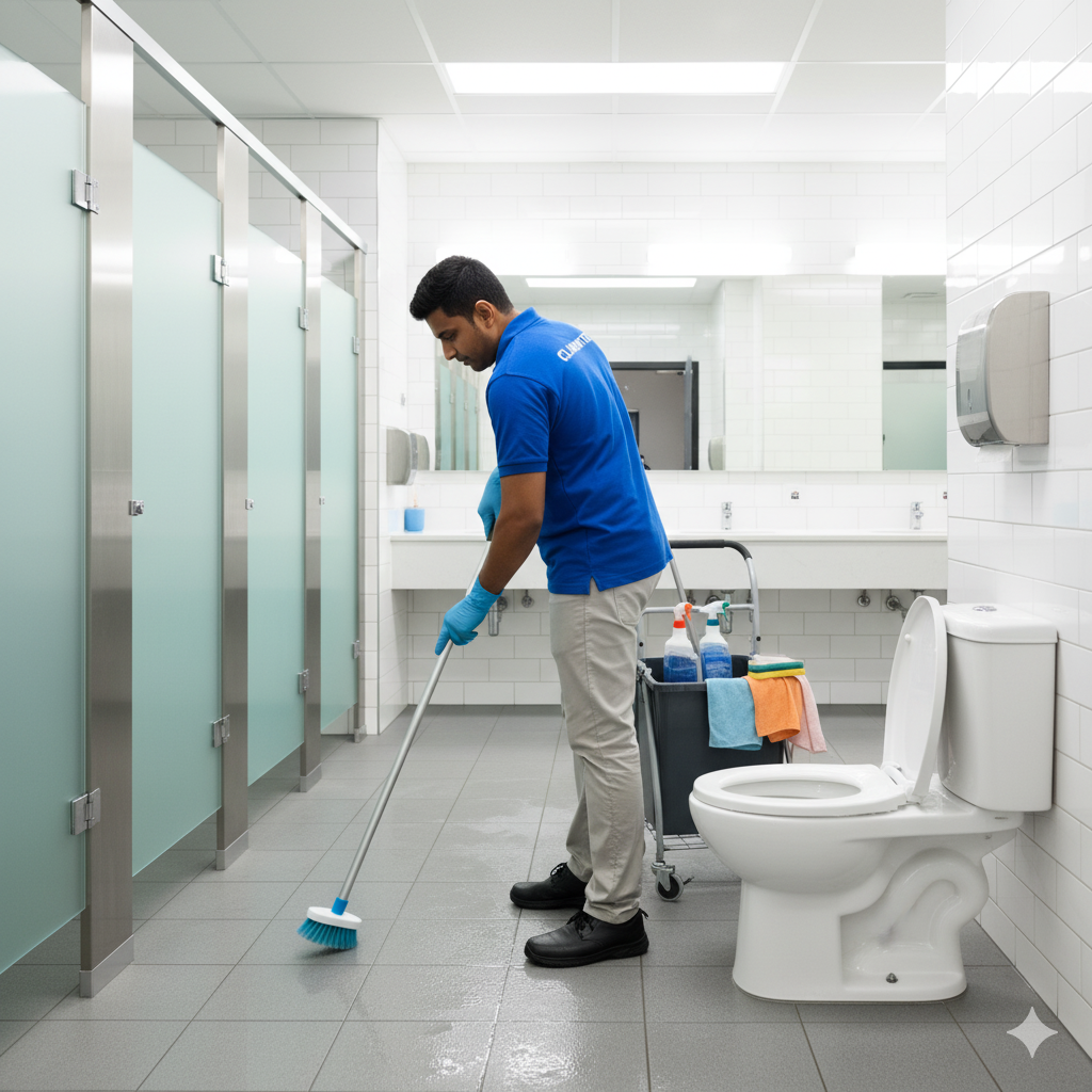 Bathroom Deep Cleaning Services commercial bathroom cleaning services