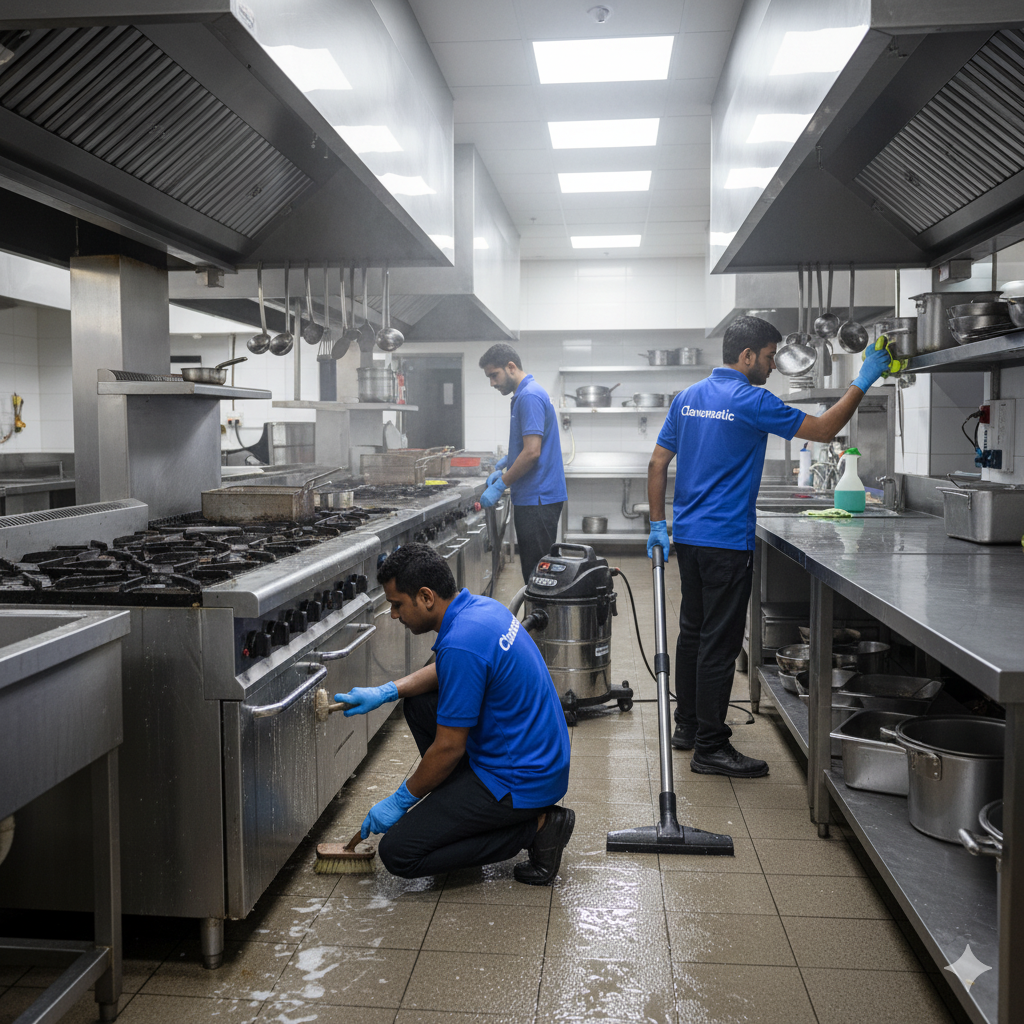 commercial kitchen cleaning services