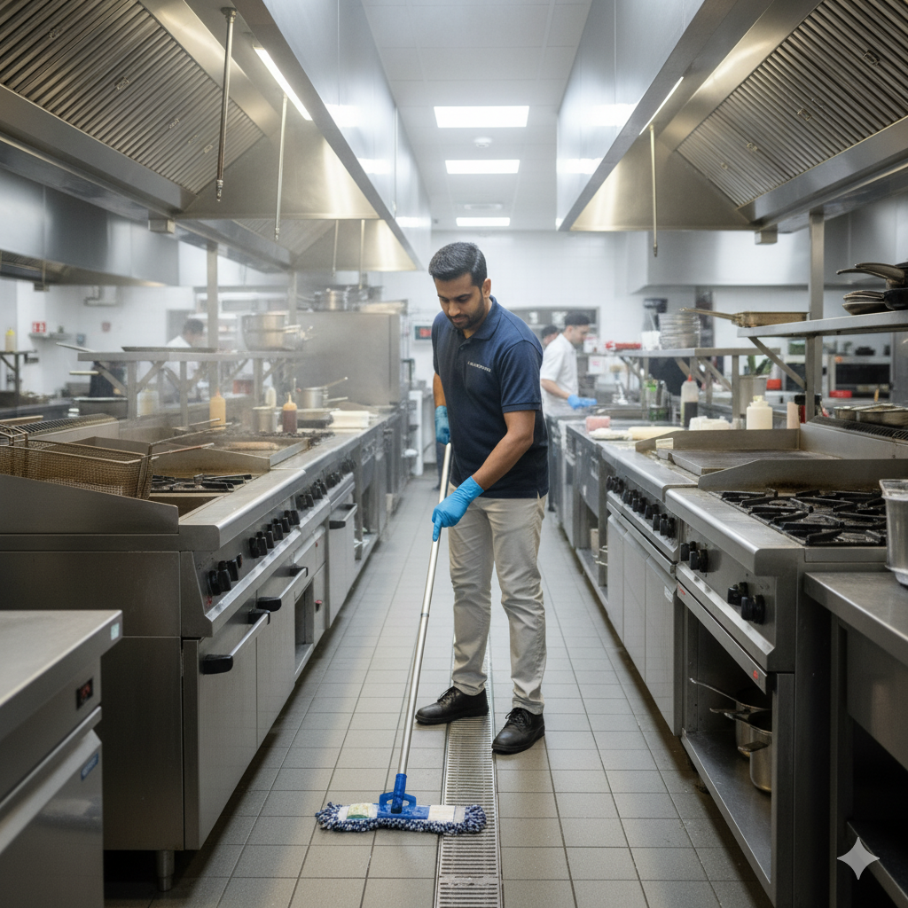 Kitchen Deep Cleaning Services commercial kitchen cleaning